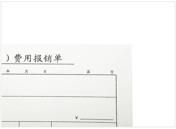 成文厚 301-23 费用报销单 28K（210*120mm） 50页/本 5本/包
