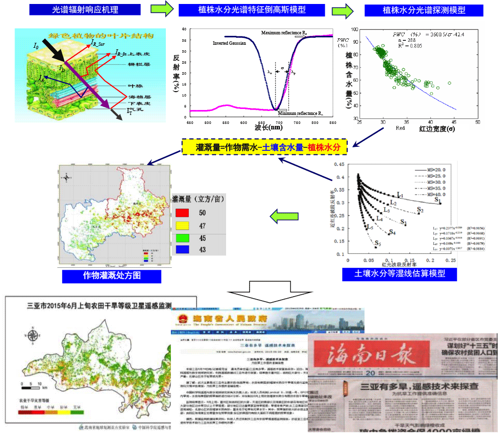 面向农业精准肥水管理的遥感应用基础研究