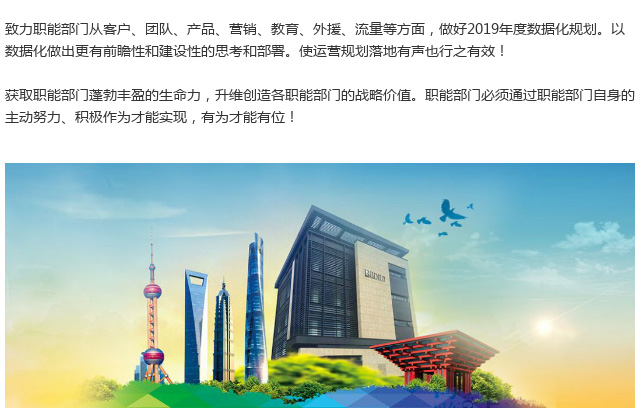 葆蒂兰国际集团2019年数据化运营规划集团总部落地会（第一期）