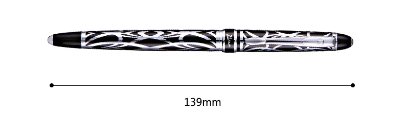 毕加索（pimio）901巴黎风情系列钢笔 0.5mm 白金银夹