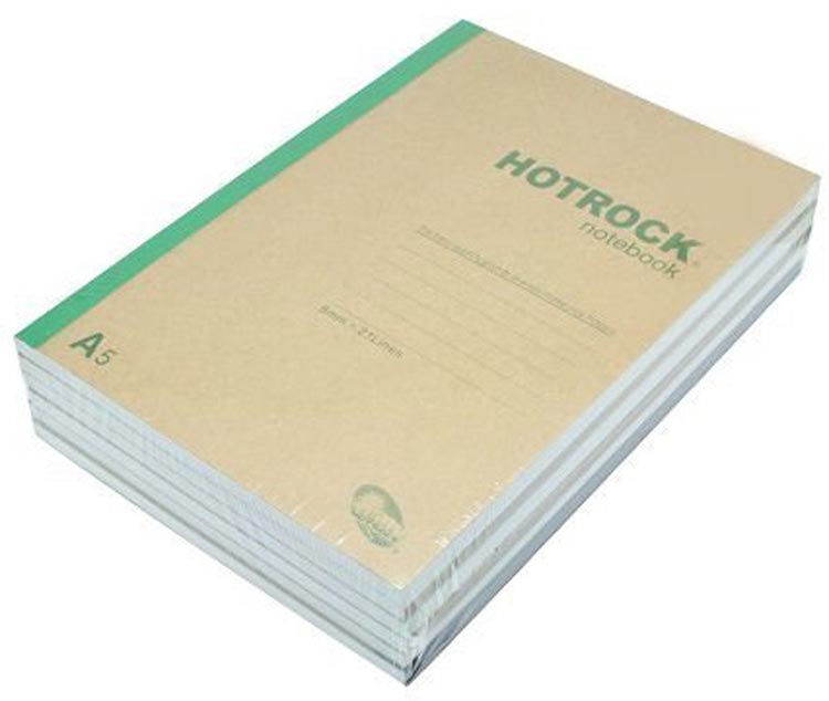 渡边（Gambol）HOTROCK N0081牛皮纸无线装订笔记本 B5/80页 6本/包