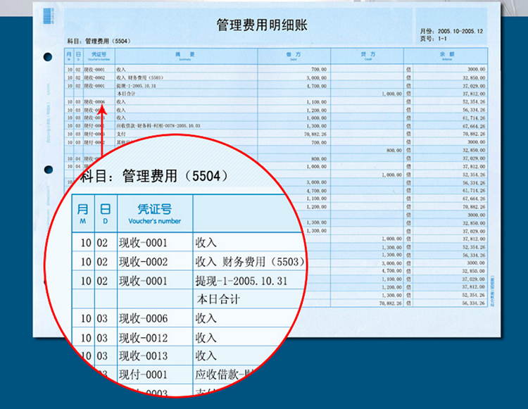 西玛（SIMAA）SJ121011 A4总分类账（明细账）500张/包 2包/箱