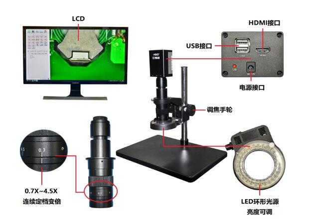 视频显微镜的功能和特点