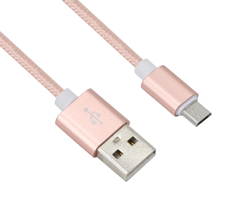 USB Data Charge Cable Micro Metal