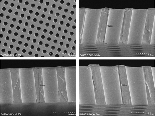 Micropore organic membrane