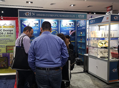 DYS exhibited in OFC 2019 during 5-7th March in San Diego, USA which achieved great success. 