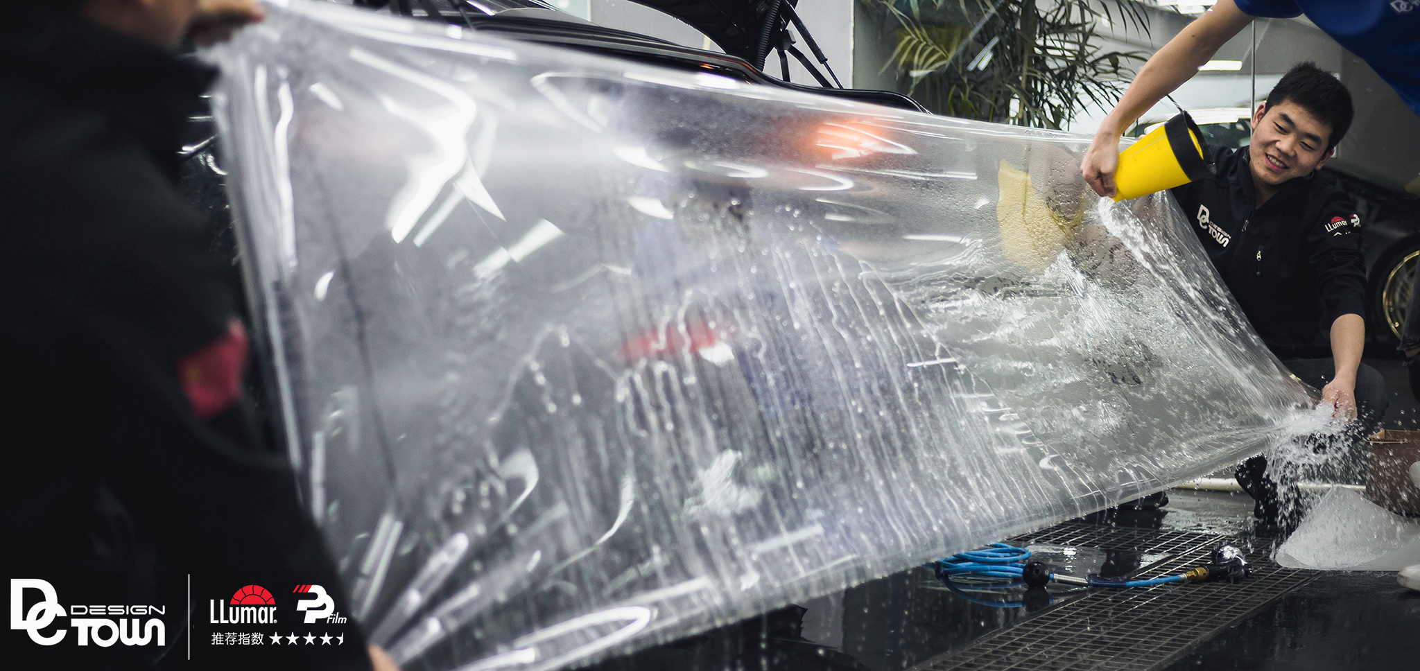 奔驰 SLR 全车透明保护膜