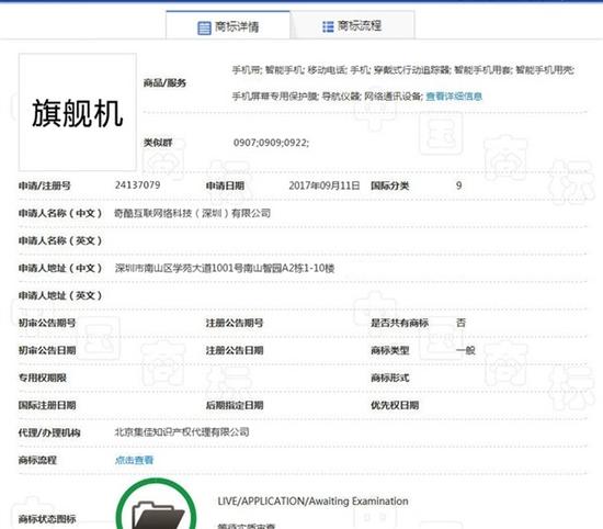 360手机注册“旗舰机”商标 商标通过的可能性并不大 360手机注册“旗舰机”商标 商标通过的可能性并不大