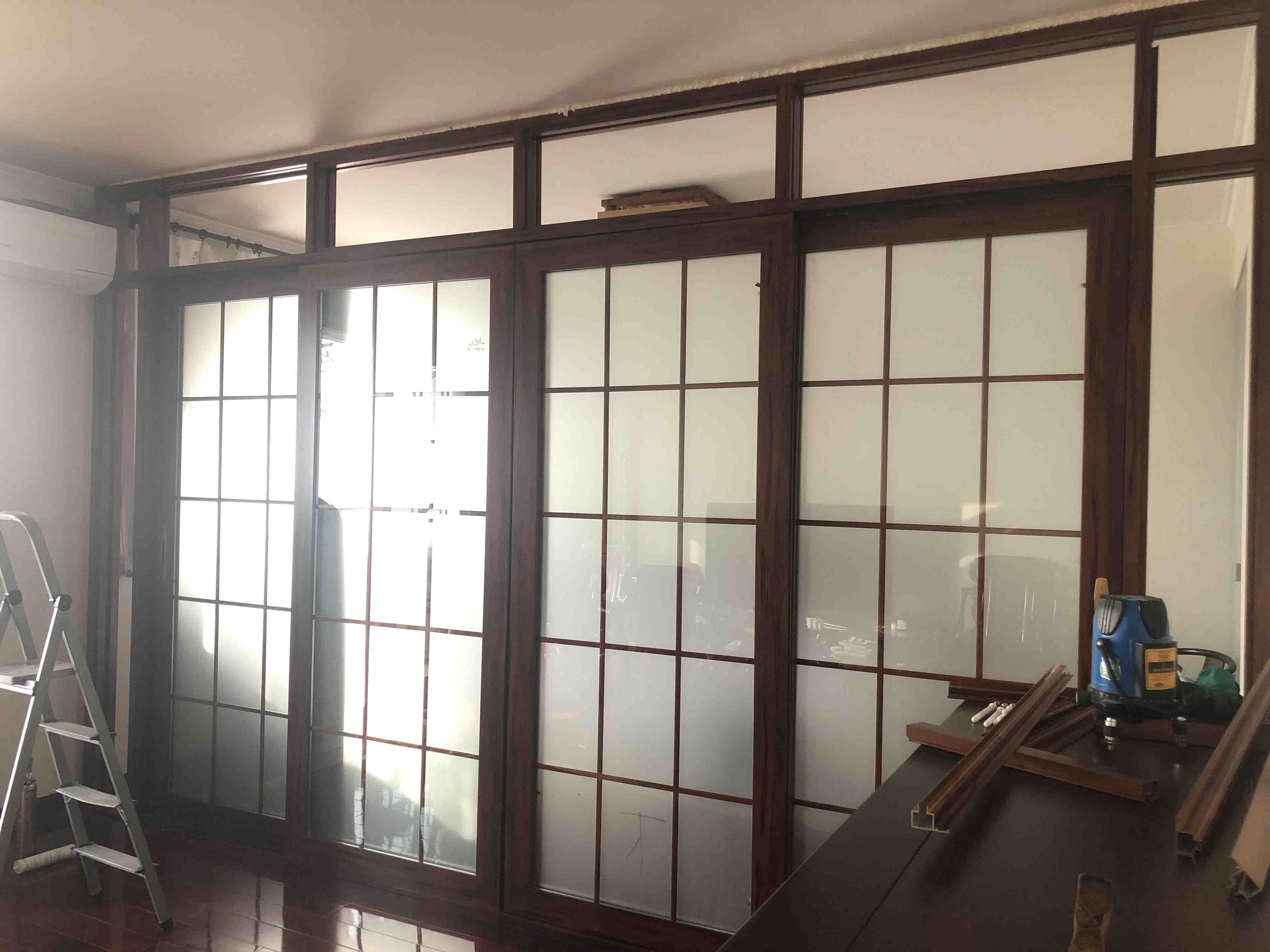 深圳厦先生复式公寓推拉门窗定制案例