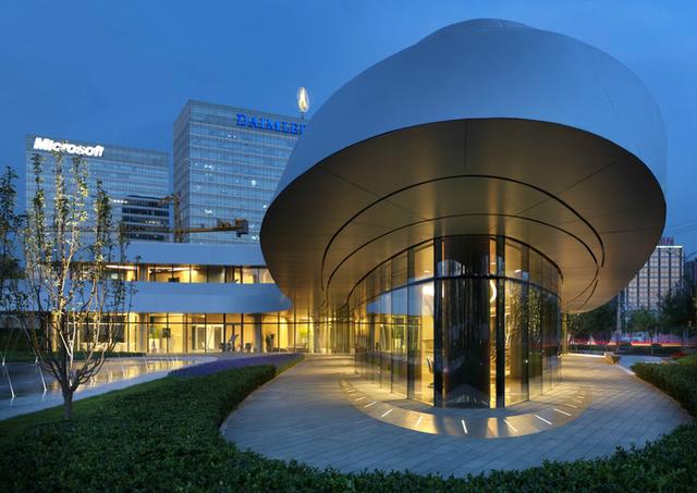 兮木景观:zaha大师望京SOHO展示区景观设计 兮木景观:zaha大师望京SOHO展示区景观设计