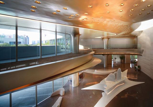 兮木景观:zaha大师望京SOHO展示区景观设计 兮木景观:zaha大师望京SOHO展示区景观设计