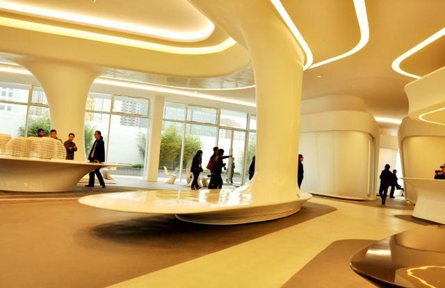 兮木景观:zaha大师望京SOHO展示区景观设计 兮木景观:zaha大师望京SOHO展示区景观设计