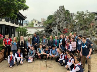 WCPS students complete exchange, spending two weeks learning in China