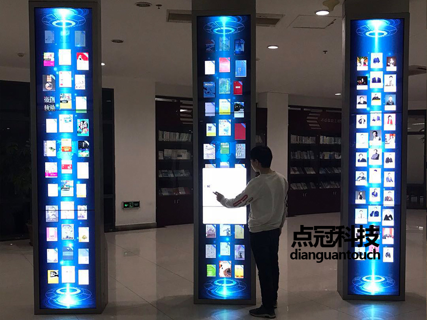 液晶拼接触摸屏互动打造图书馆建设智能化信息平台 液晶拼接触摸屏互动打造图书馆建设智能化信息平台
