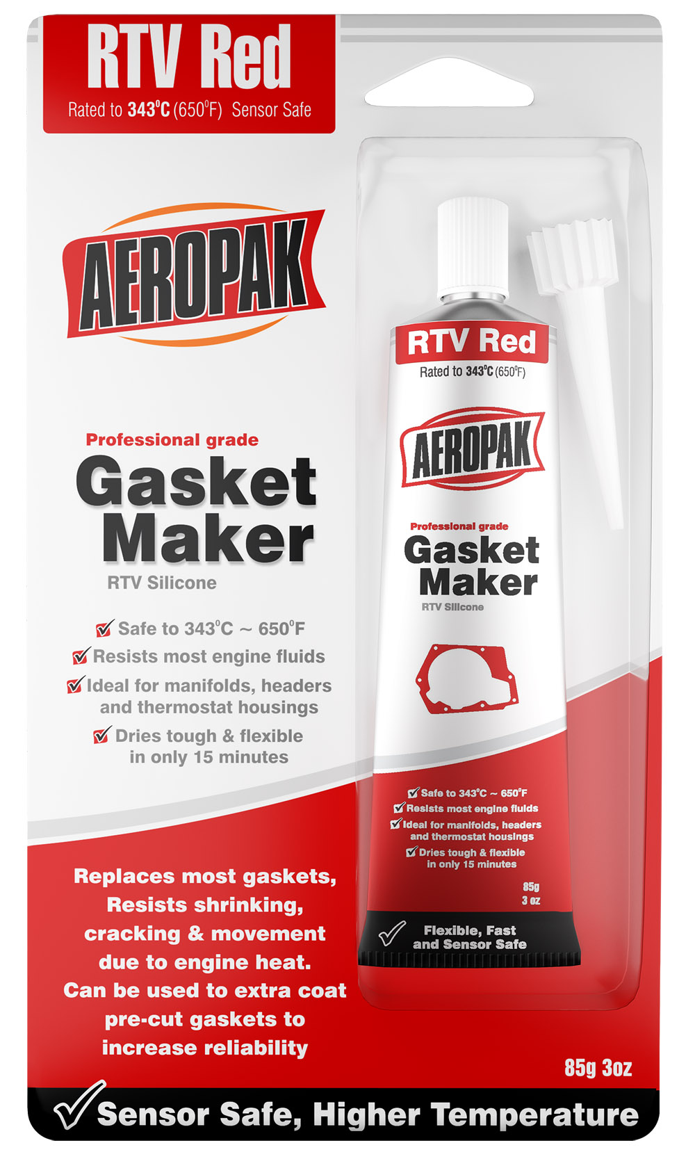 Aeropak RTV Gasket Maker-Red