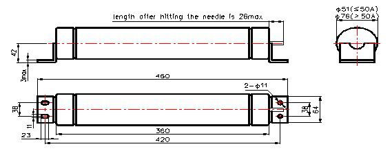 High-voltage current limiting fuse for transformer protection -Fuse as per BS standard