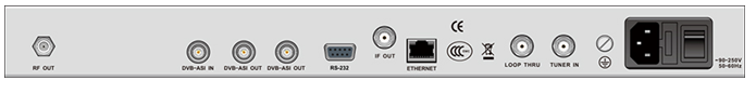 DCH-3000TM专业数字电视 QAM 调制器 DCH-3000TM专业数字电视 QAM 调制器
