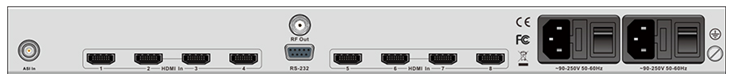 DXP-8000EM 8 路编码调制一体机 DXP-8000EM 8 路编码调制一体机