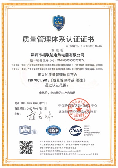 ISO9001 Chinese