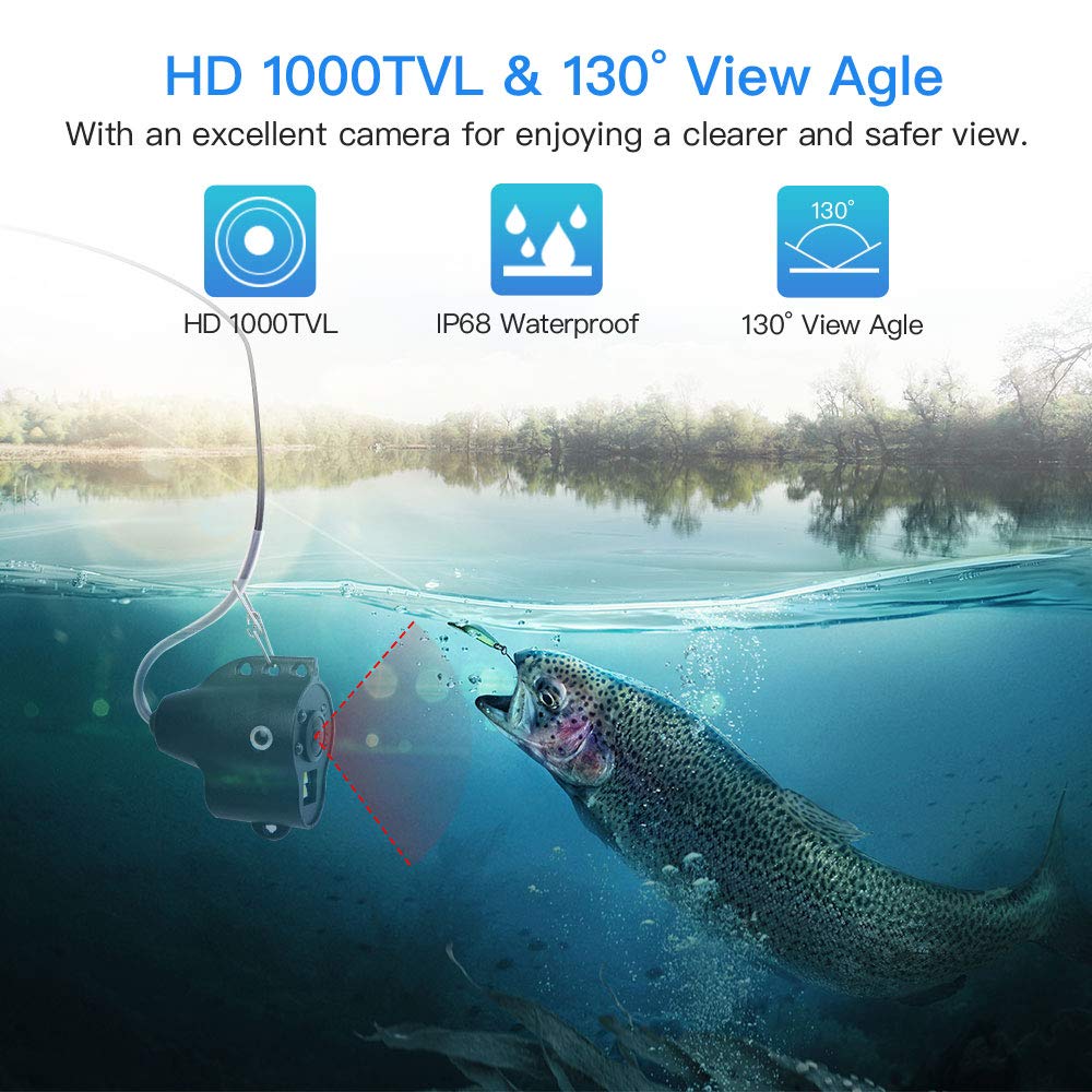 Fish Finder EYOYO EF43A 20M 1000TVL Fish Finder Underwater Ice Fishing  Camera 4.3 LCD Monitor LED Night Vision Camera For Fishing Lamp HKD230703  From Fadacai06, $77.71