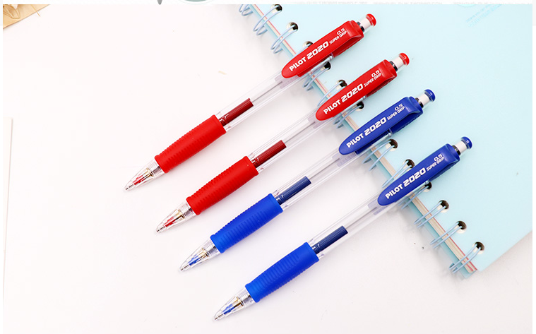 日本百乐（PILOT）摇摇自动铅笔学生活动铅笔HFGP-20R 蓝色0.5mm 2支装