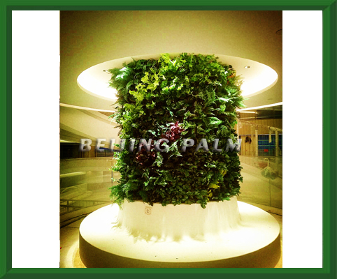  our company just finished the project about artificial verticial plant wall in Xidan Dayuecheng