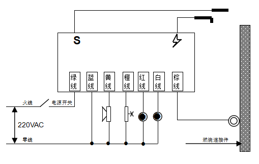 碳纤维发热线接线图图片