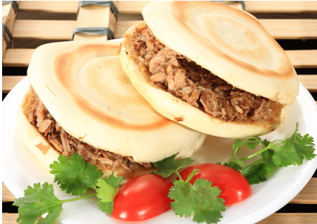 腊汁肉夹馍 腊汁肉夹馍