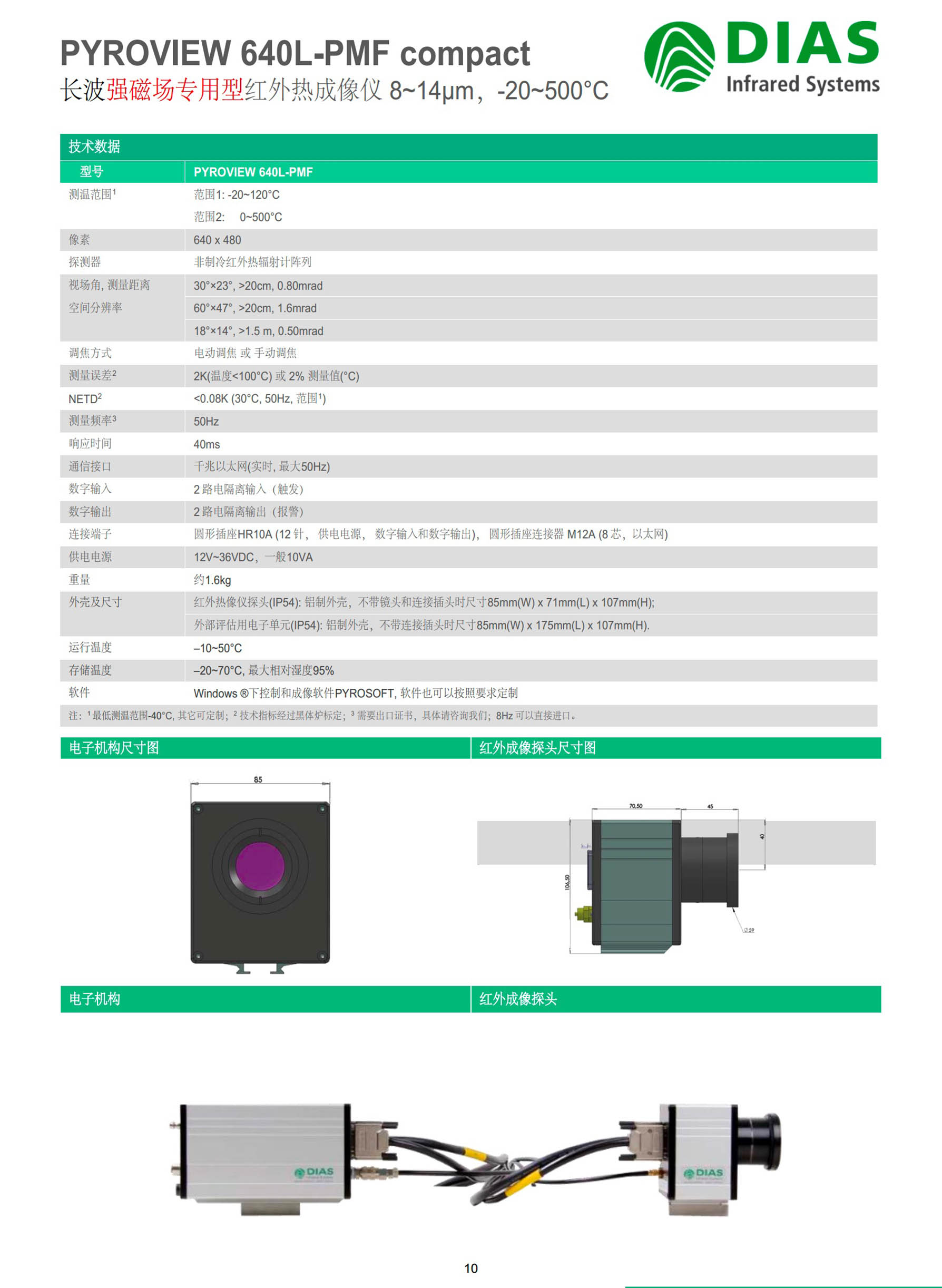 德国DIAS强磁场专用型红外热成像仪
