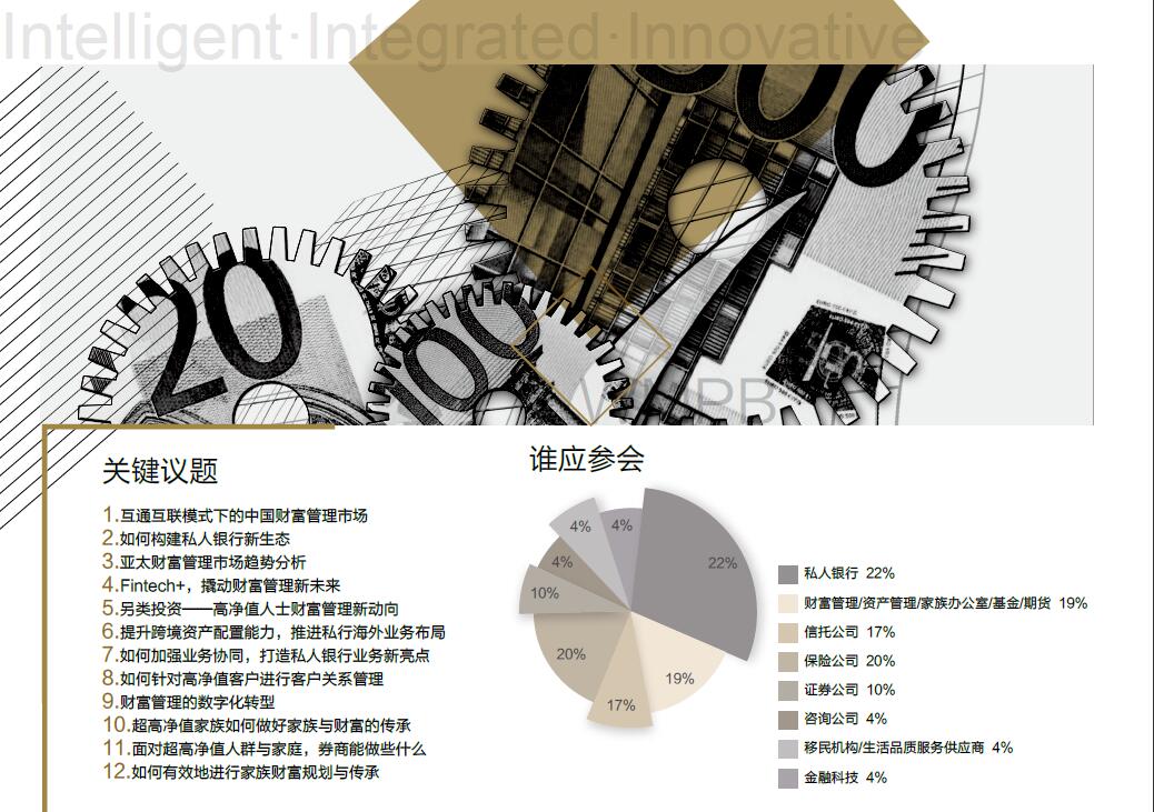 第13届亚太财富管理与私人银行年会.香港