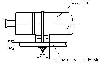 High-voltage current limiting fuse for the short-circuit protection of oil-immersed transformer