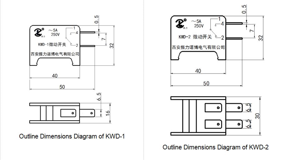 Auxiliary switch of fuse