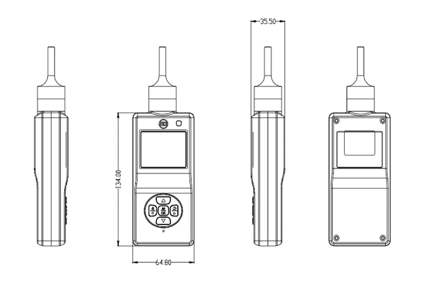 ES20B-CL2泵吸式氯气检测仪
