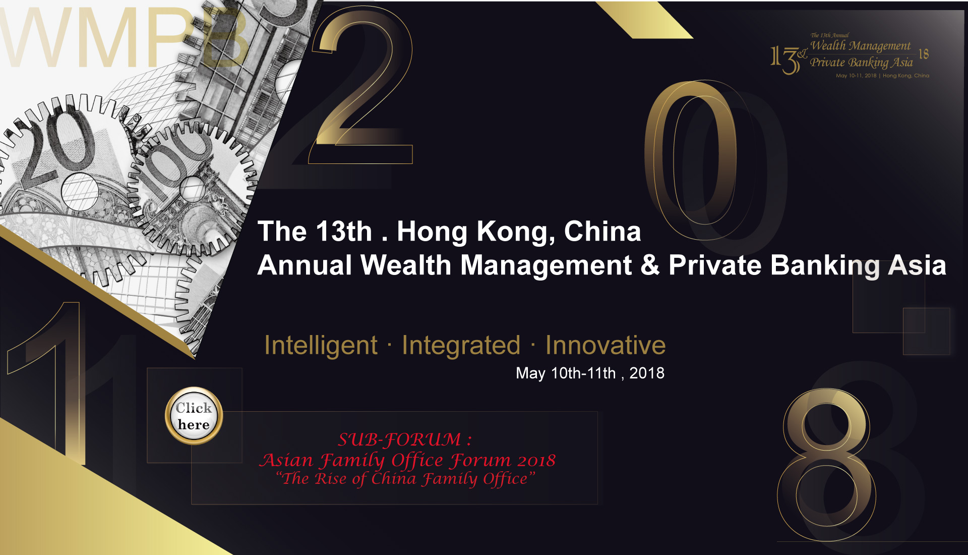 WMPB-HK . The 13th Annual Wealth Management & Private Banking Asia 2018. 