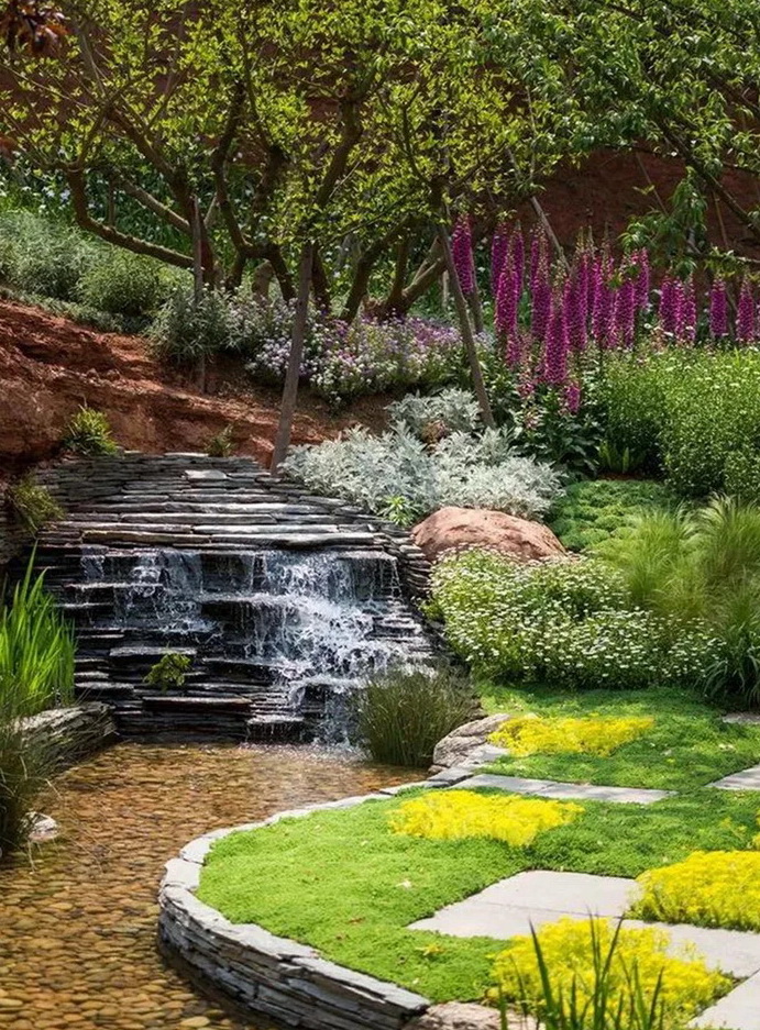 别墅庭院景观设计中植物造景 我们可以借鉴的公共区域的造景手法 兮木景观