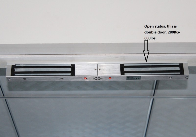 Double Door 350kg Electromagnetic Lock Door Locks S4a Industrial