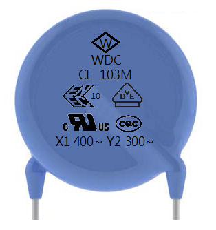 威迪正式取得 “徑向圓盤式安規陶瓷電容器” CQC 安全標準認證