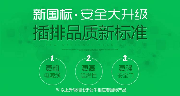 公牛（BULL）GN-934Q 一转二插座|转换器 双USB 新旧款随机发货