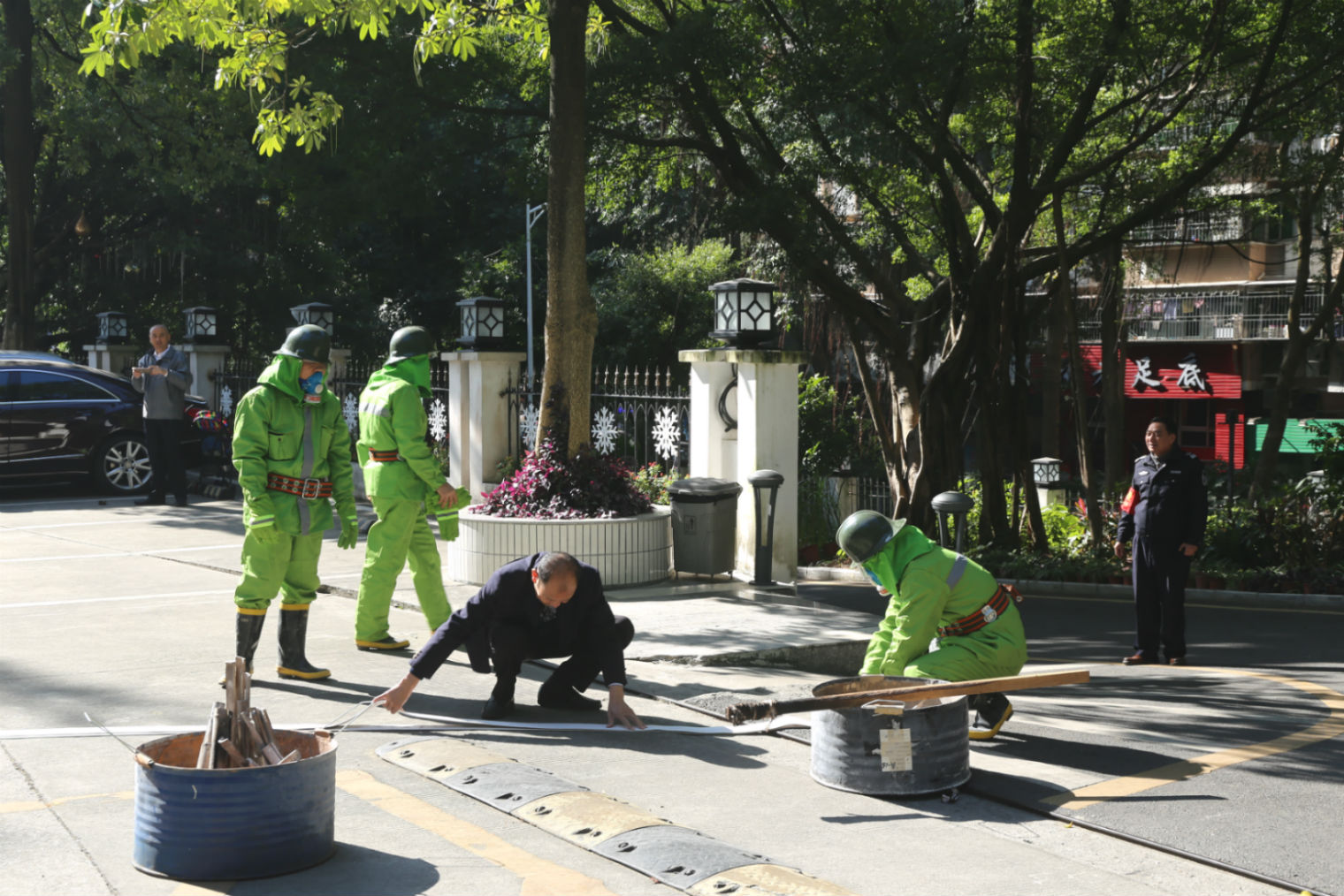深圳堂举行消防灭火演练 深圳堂举行消防灭火演练