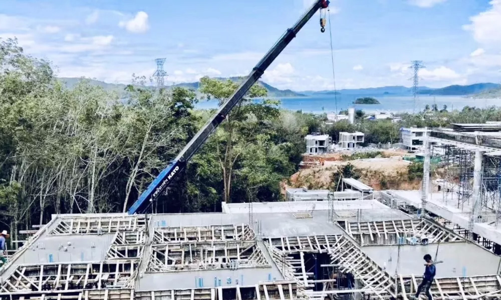 「登岛实时」UBM大良造项目建设跟踪报道,别墅外装部分建设稳步推进! 「登岛实时」UBM大良造项目建设跟踪报道,别墅外装部分建设稳步推进!