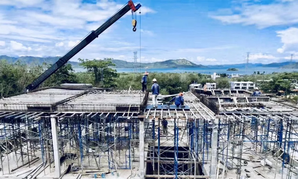 「登岛实时」UBM大良造项目建设跟踪报道,别墅外装部分建设稳步推进! 「登岛实时」UBM大良造项目建设跟踪报道,别墅外装部分建设稳步推进!