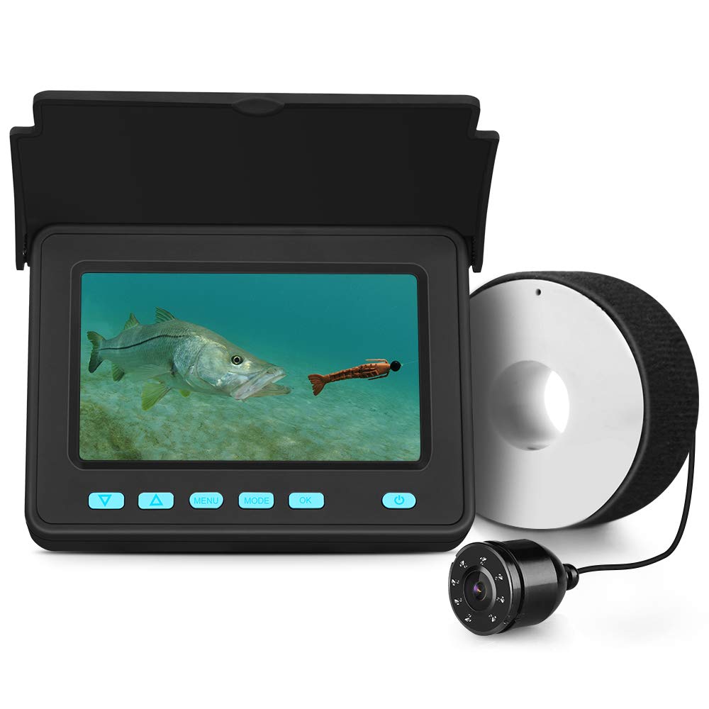 Eyoyo 4.3 20M Underwater Video Fish Finder, Portable Underwater