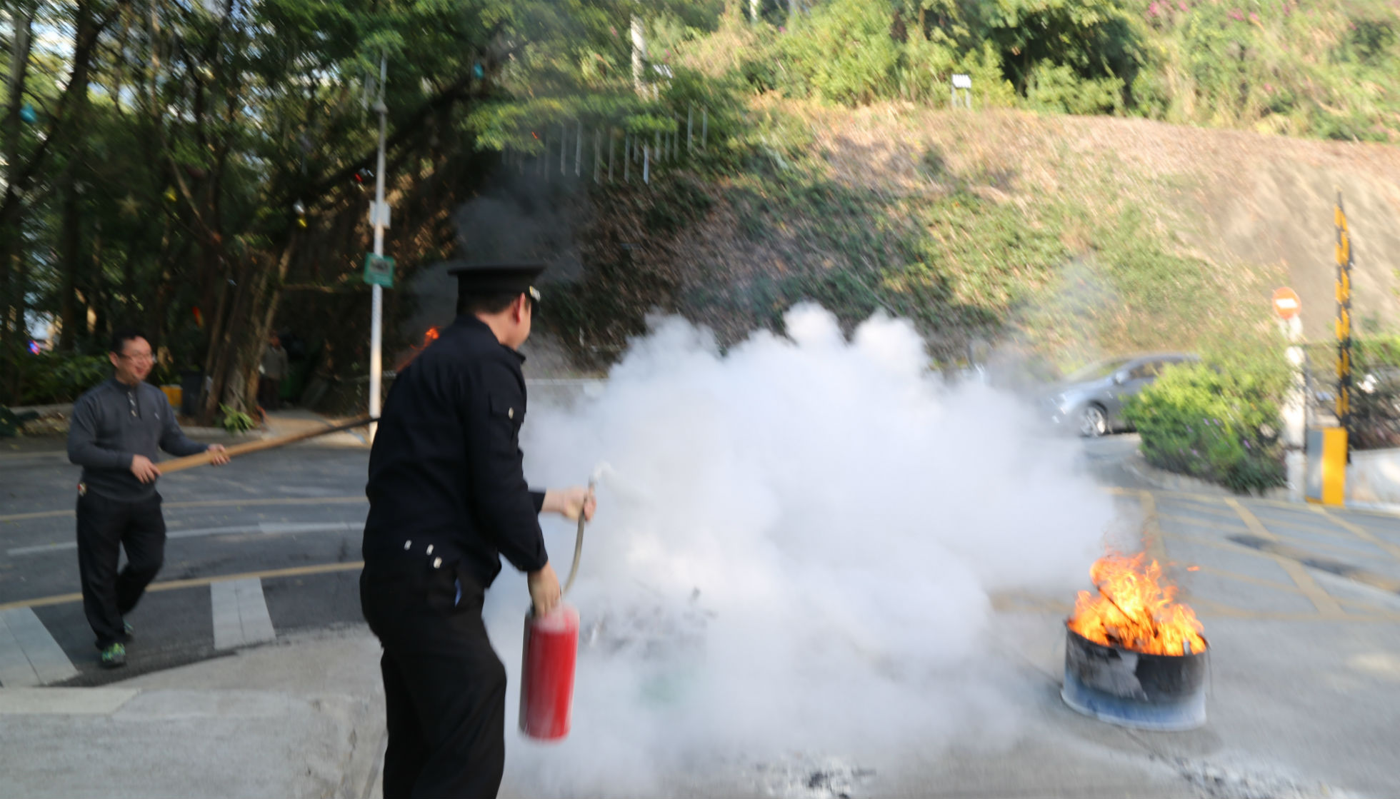 深圳堂消防知识培训和灭火演练 深圳堂消防知识培训和灭火演练