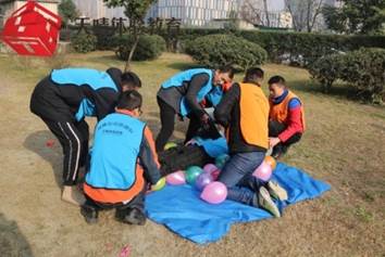 执行力培训项目:巧组“气球床” 执行力培训项目:巧组“气球床”