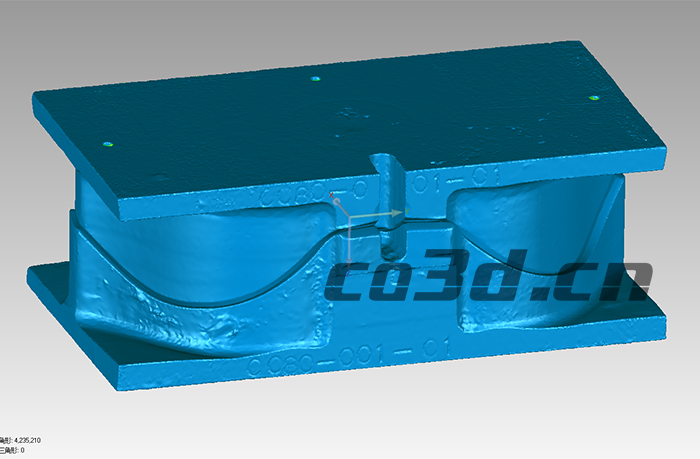 Corset mold 3D scanning case