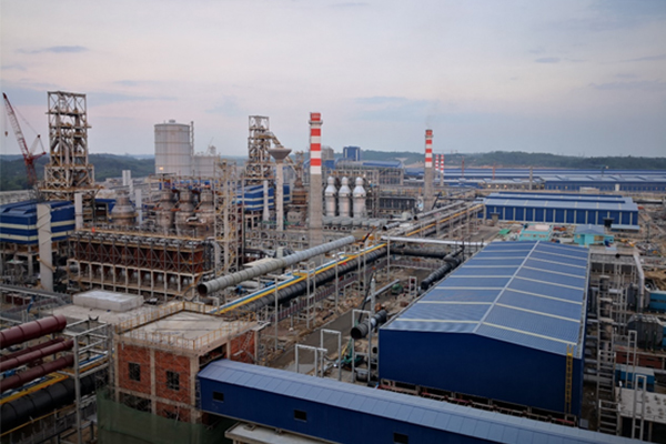 中科天瑞（北京）科技有限公司承包越南和发钢铁厂1080m3高炉三电系统总包