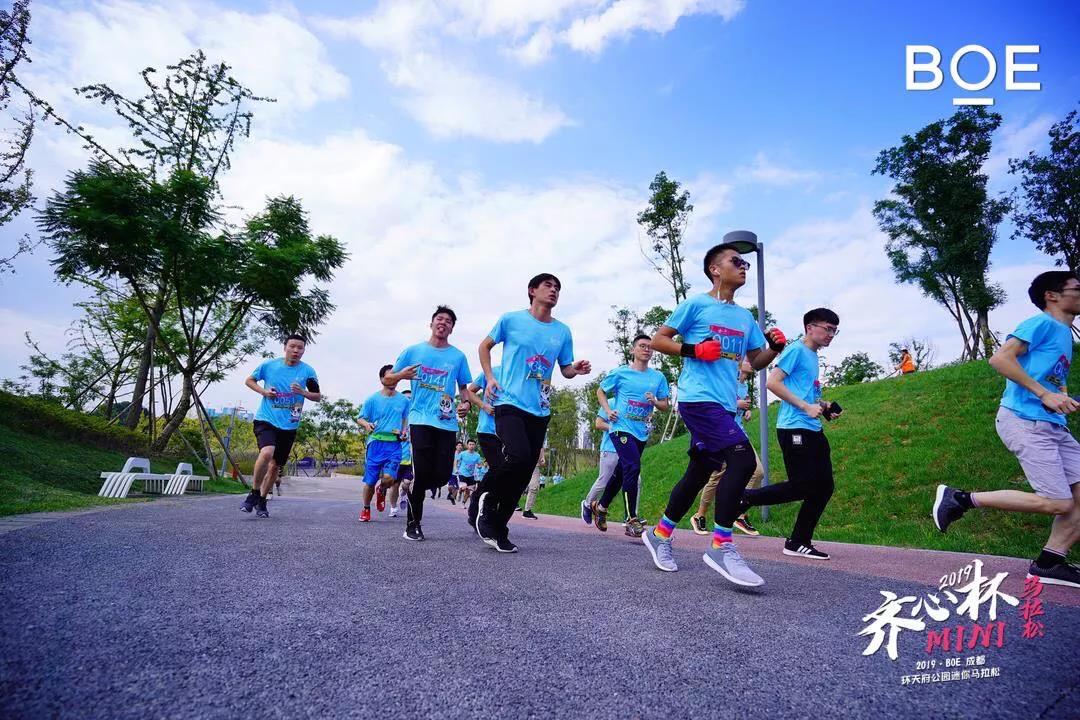 齊心杯2019·BOE成都環(huán)天府公園MINI馬拉松