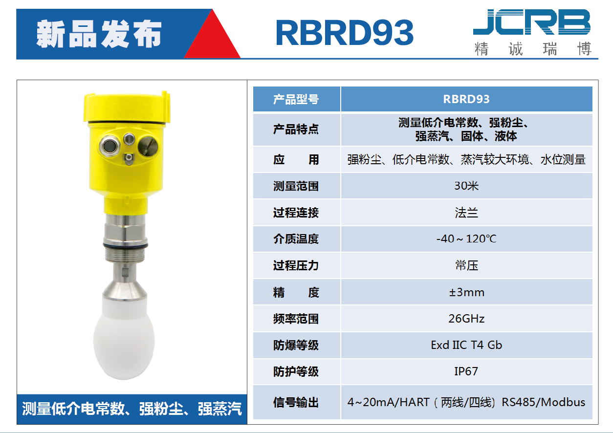 RBRD93水文雷达