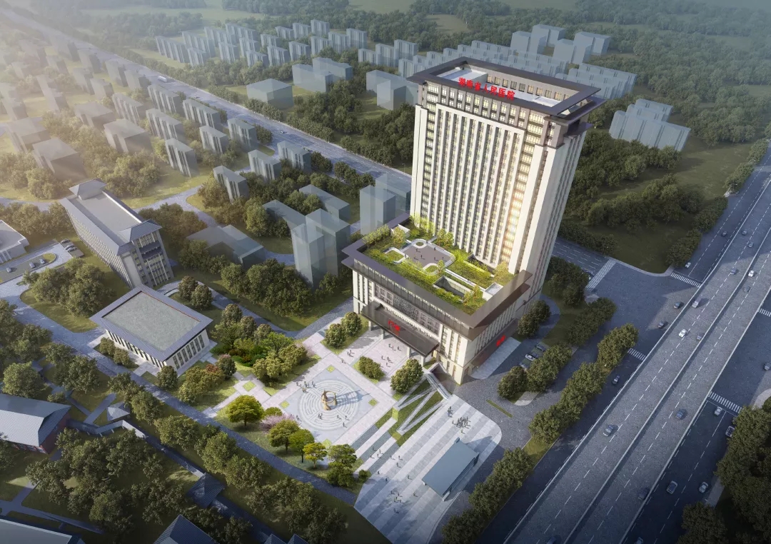 湖南省人民医院马王堆院区住院门诊医技综合楼设计