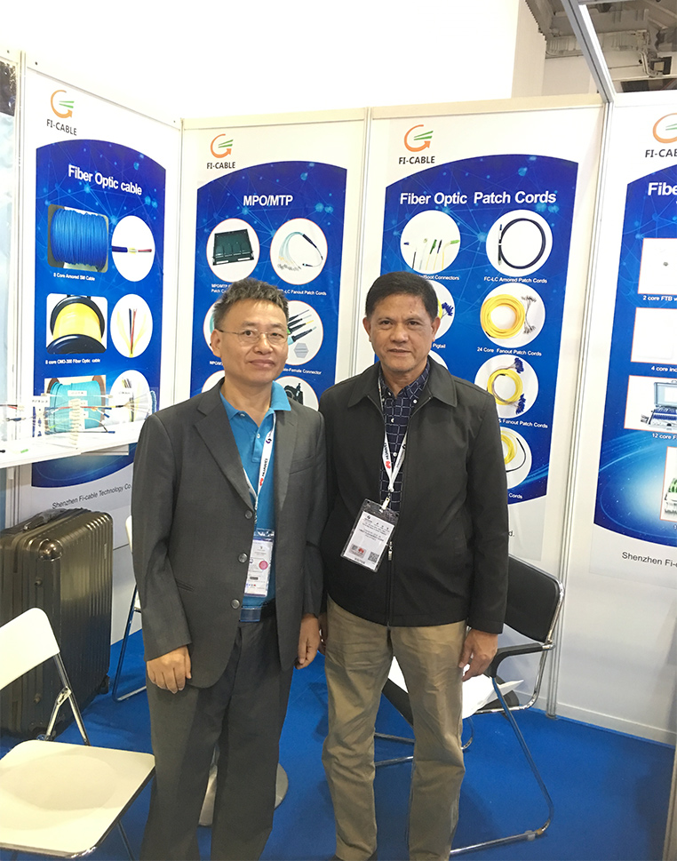Ficable exhibited in ConnectTechAsia/CommunicationAisa2018 during 26-28th June in Singapore